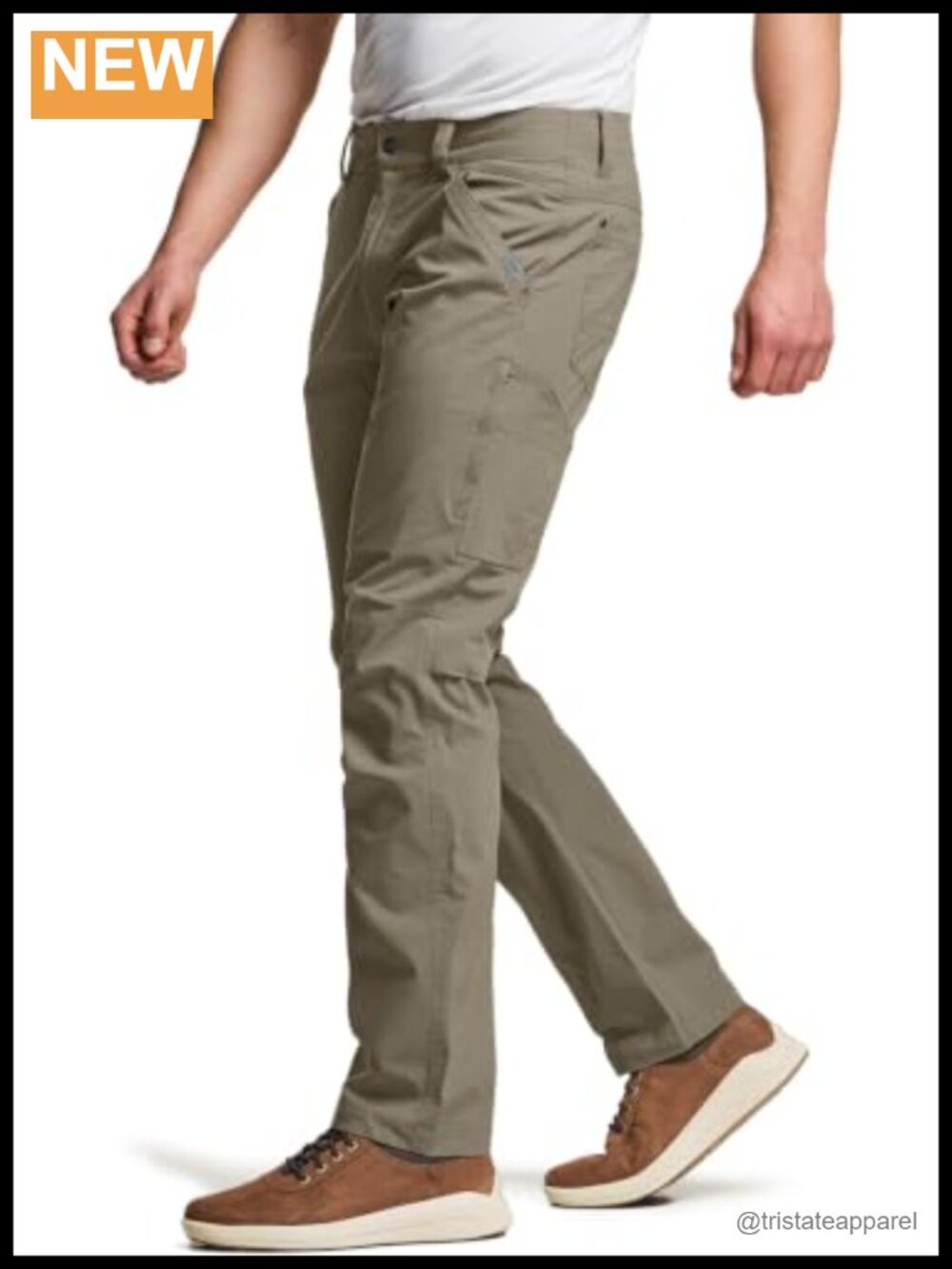 Men's Quick Dry Lightweight Cargo Pants - Water Resistant Stretch Utility Work
